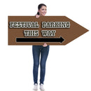 Giant Arrow Signs