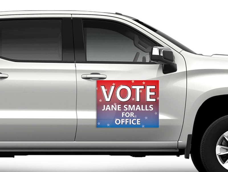 Political/ Voting Magnetic Signs for Cars, Vehicles, etc.