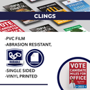 Holiday/Seasonal sale cling packs.