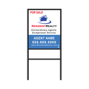 Resident Realty "New Agent" Sign Kit | Kit Includes H-Frames, Sidewalk Sign, & Lawn Signs