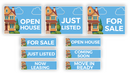 Real Estate Combo Sign Pack | Coroplast Double Sided