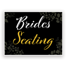 Mix and Match Wedding Wayfinding Yard Signs | 24"W x 18"H, Double Sided, UV Printed | Choose Signs Only or Sign with 6"W x 24"H Metal H-Stakes