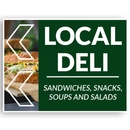 Small Business Directional Lawn Signs Pack | Double Sided | Includes H-stakes