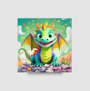Kids' room animal, Dragon Canvas prints