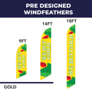 Advertising Windfeather Flag (with Pole)