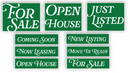 Real Estate Combo Sign Pack | Coroplast Double Sided