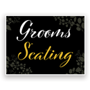 Mix and Match Wedding Wayfinding Yard Signs | 24"W x 18"H, Double Sided, UV Printed | Choose Signs Only or Sign with 6"W x 24"H Metal H-Stakes