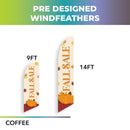 Advertising Windfeather Flag (with Pole)