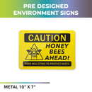 7" x 10" Ecological Metal Signs