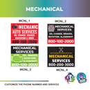 Small Business Icon Lawn Signs Pack | Double Sided | Includes H-stakes