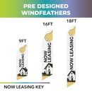 Advertising Windfeather Flag (with Pole)