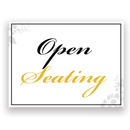 Mix and Match Wedding Wayfinding Yard Signs | 24"W x 18"H, Double Sided, UV Printed | Choose Signs Only or Sign with 6"W x 24"H Metal H-Stakes