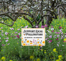Pollinator Garden Lawn Signs Pack | Double Sided