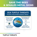 7" x 10" Ecological Metal Signs