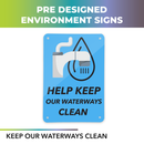 7" x 10" Ecological Metal Signs