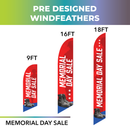 Advertising Windfeather Flag (with Pole)