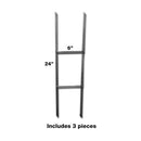 "Estate Sale" Yard Sign | 24"W x 18"H Corrugated Sign | With 6"W x 24"H Metal H-Stake & Blue Arrows (2 Per)