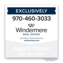 Windermere Hanging Realty Upper Panel (V Shape) | ACM 24"W x 18"H [2022]