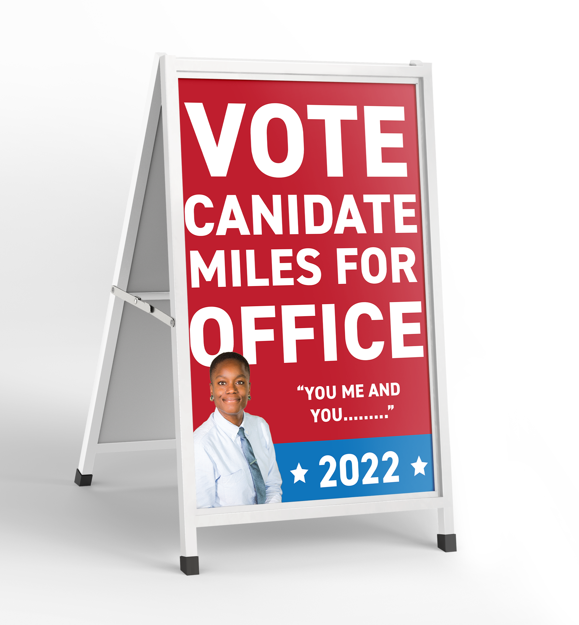 Political/ Voting A-Frame Replacement Panels
