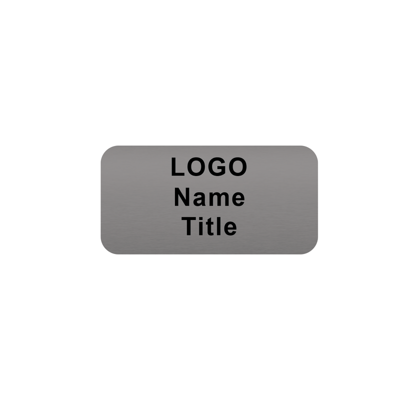 Magnetic Name Tag | Custom Name or Blank [3"W x 1.5"H]