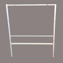 Real Estate Frame (White) | 24" x 24" (Panel) x 44" Tall