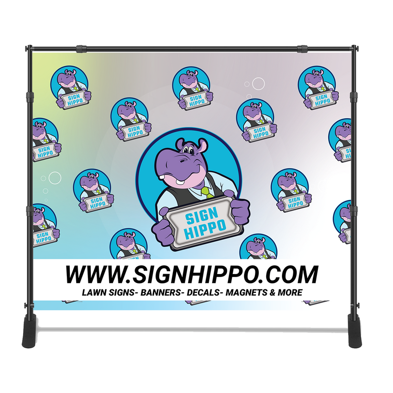 Backdrop (and Step & Repeat) Banner Stand