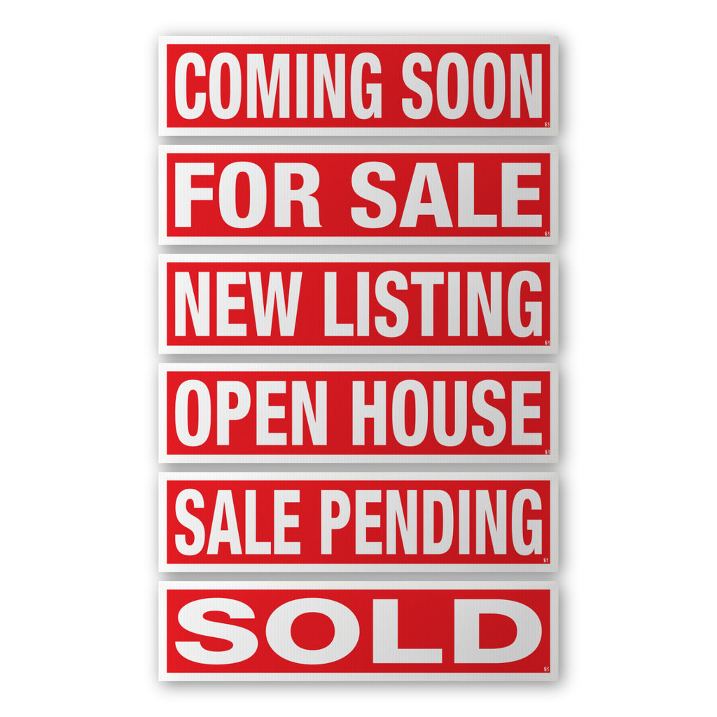 Used Sign Riders Real Estate Sign Riders | 24