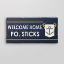 Welcome Home Service Member Banner | Vinyl 13 oz | Hem and Grommet