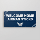 Welcome Home Service Member Banner | Vinyl 13 oz | Hem and Grommet