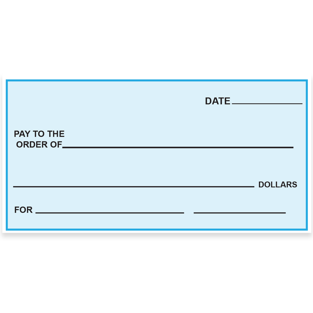 Custom/Personalized Giant Check Sign | Made of Durable 10MM Thick Corr