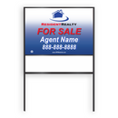 Resident Realty Commercial Sign (Large) | 48"W x 36"H Aluminum Panel (040"), Double Sided | Horizontal [Only Available for Local Delivery or Pick Up] 2022