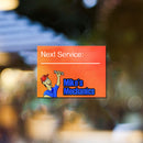 Window Service Rolls (Static Stick)